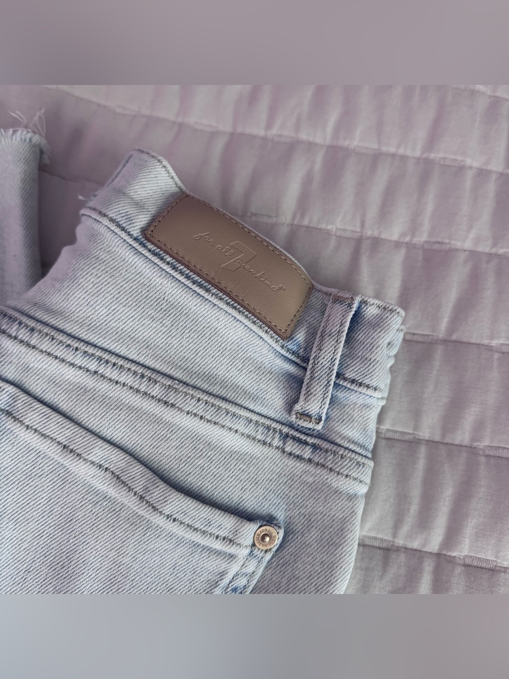 7 For All Mankind CROPPED ALEXA in Luxe Vintage - Picture 5 of 9